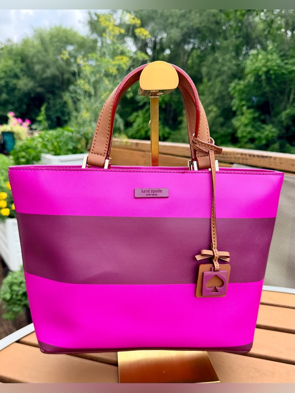 Kate Spade New York "Juno" Tote from the Grant Street Collection - Picture 2 of 12